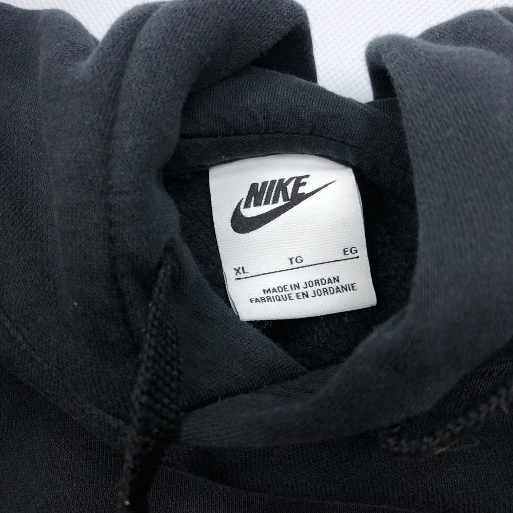 Nike Volleyball Hoodie Womens XL Black Pink Graphic Pullover CJ1789